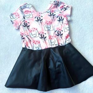 ✨ 2T GIRLS BOUJEE DRESS DESIGNER COCO PINK FANCY DRESS 2T BIRTHDAY DRESS✨